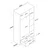 Hanah home Ormar 90x170x42,5cm Orah