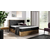 Boxspring postelja Wood 9 - 180x200 cm - hrast lancelot