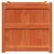 Vrtna sadilica voštano smeđe boje 60 x 60 x 60 cm od borovine