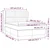 Vidaxl Box spring postelja z vzmetnico modra 140x200 cm blago