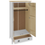 Den Garderobna omara z 2 vrati Hill Range bela 89x50x170cm b