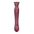 Zalo Queen Pulsewave Vibrator Wine Red