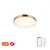 Immax NEO 07321L-LED stropna svetiljka NEO LITE SEMPLICI, prigušiva, 36 W / 230 V, prečnik 40 cm, bakarna, s daljinskim upravljačem