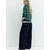 Pull&Bear Pulover temno zelena/bela