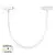 LED magnetna svetiljka CCT ULTRA SLIM FMS4006-10 WH