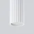 Sollux SL.1535 - Luster na sajli KARBON 1xGU10/10W/230V bela