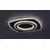 Rabalux Plafonjera Taneli2, 3D, LED, Sa daljinskim, 60W, 3000-6000K, 48x48cm, Crna