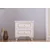 Hanah Home Noćni stočić Rb-090, 45x45x40 cm, Beli