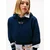 Tommy Jeans Majica ESSENTIAL marine/bela