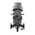 Kinderkraft Tricikl Easy Twist 2U1, Sivi