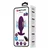 Luksuzni elektrostimulativni analni plug purple