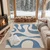 Modra pralna preproga 80x150 cm Blue Latte – Mila Home