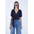 Trend Alacati Stili Ženska bluza Alc-X15130, Tamnoplava