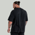 STRIX Oversized Tee Washed Black
