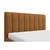 Boxxx OBLAZINJENA POSTELJA 180 cm x 200 cm , tekstil opečnato rjava