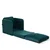 Atelier del Sofa Fotelja na rasklapanje Saga Single, 68 x 70 x 66 cm, Petrolej