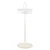 LED prigušiva spoljašnja punjiva dodirna stona lampa SHINE LED/1,5W/3,7V 3000 mAh IP44 bela