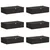 Kutija za spremanje 6 pcs Antracit 70 x 40 x 18 cm