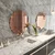HANAH HOME Ogledalo Oneas Bronze Gold