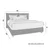 Boxspring Krevet Fog 180/200 cm , crna