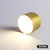 BRILAGI - Spoljno plafonsko svetlo FORIS LED/9W/230V prečnik 9 cm zlatno IP44