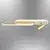 Hanah home Zidna lampa 3000K, 53W LED, Bela