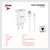 Kucni punjac Superior SU-P101 Fast QC3.0 18W 3A Lightning beli