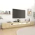 TV ormarić s LED svjetlima boja hrasta sonome 300 x 35 x 40 cm