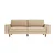 ATELIER DEL SOFA Sofa sa 3 sedišta Sparrow 3 Sand Walnut