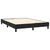 shumee Box spring posteljni z vzmetnico črn 140x190 cm žamet