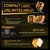 SmallRig Vibe P48 Detachable Mobile Phone LED Video Light “BumbleBee Edition” 5513