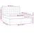 Vidaxl Box spring postelja z vzmetnico LED taupe 180x200 cm blago