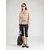 VERO MODA Bluza VMBUMPY temno bež/bela