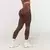 GymBeam Women‘s Fierce Seamless Leggings Brown