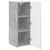 TV zidni ormar 2 pcs Beton 30 x 31 x 80 cm Konstruirano drvo