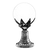Opviq Spoljna zidna lampa BSU-68209-BKR-M1, 47 cm, E27, IP65, Braon