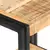 Greatstore Stranska mizica 40x30x40 cm robusten mangov les