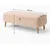 Hanah Home Rena tapacirana klupa s prostorom za odlaganje 90 × 45 × 30 cm, bež