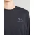 UNDER ARMOUR Funkcionalna majica siva/črna