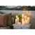 LED sveča (višina 25 cm) Sara – Sirius