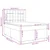 vidaXL Box spring postelja z vzmetnico črna 160x200 cm blago, (21319896)