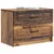Noćni ormar Staro drvo 62 x 34,5 x 44,5 cm Konstruirano drvo