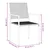 Vrtne stolice 2 kom crne 54 x 62,5 x 89 cm od poliratana