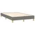 Vidaxl Box spring postelja z vzmetnico LED temno siva 120x200 cm blago