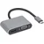 IBO iBox IUHCHDVGA USB Type-C hub 4-v-1 (USB 3.0 + PD 100W + HDMI 4K + VGA)