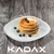 KADAX Komplet 6 belih desertnih krožnikov 21,5 cm za torte