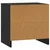 Noćni ormar Crni hrast 45 x 34 x 44,5 cm Konstruirano drvo