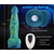 HiSmith WDA043 Wildolo Realistic Monster Vibrating Silicone Dildo with App 24.5cm Blue-Green