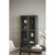 Rjava vitrina v hrastovem dekorju 82x185 cm Filippa – Rowico