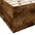 Vidaxl Posteljni okvir dimljeni hrast 150x200 cm inženirski les